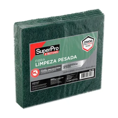 Fibra Limpeza Pesada 102x60 mm Bettanin - Unidade